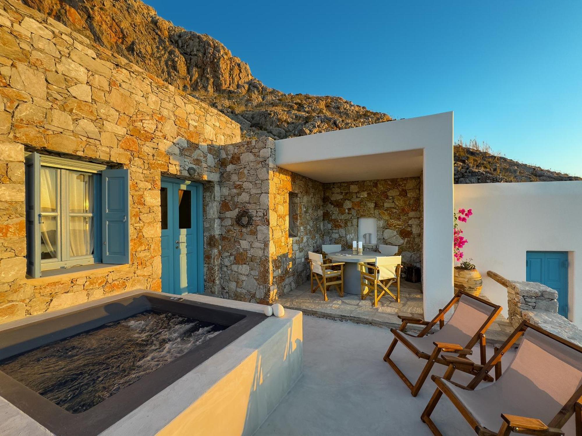 Villa Sirokos à Karavostasis  Extérieur photo